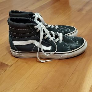 Vans Sk8-Hi Sneakers Black and White  M 5.5 W 7